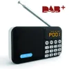 DAB DAB + digital och FM-radio bärbar och uppladdningsbar trådlös personlig radio med stereohögtalare ljudsystem retro kök radio