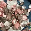 Satin Petals For Weddings Soft Flower Girl Rose Petal 100 pieces Lot332s