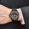 럭셔리 브랜드 Pagani Design Men Watches Fashion Rilicone Strap 방수 석영 시계 블랙 골드 reloj Hombre Dropshipping