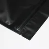 Matte black Package Bags zip aluminium bags heat-seable storage bag Stand Up Bag wholesale