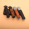1pcs 지원 빠른 열린 플리퍼 접이식 나이프 440C 블랙 / 티타늄 코팅 블레이드 EDC 포켓 칼 선물 knifes