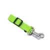 Cintura di sicurezza per auto regolabile per cani Cintura di sicurezza per animali domestici in nylon Sedile per cuccioli Guinzaglio per guinzaglio Cintura di sicurezza per veicoli 7 colori LX7103