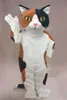 2019 Usine Calico Chat Mascotte Costume Personnage De Dessin Animé Taille Adulte Thème Carnaval Fête Cosply Mascotte Outfit Costume FIT Fancy197S