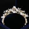 Lusso 2019 Tiara da sposa con strass per la testa Pezzi di cristallo Fasce da sposa Accessori per capelli Abiti da sposa da sera