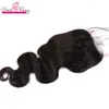 Body Wave 3 Fasci con Chiusura Fasci di Capelli Umani Brasiliani con Chiusura 4X4 Offerte di Fasci Non Trattati Aggiungi Chiusura Parte Gratuita Colore Naturale Doppia Trama Greatremy 34