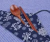 2019 Japanese Wooden Chopsticks and Spoon with Cloth Bag Portable Tableware Set Wedding Favors Party Return Gift SN3672