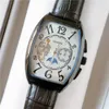 Mode bonne qualité marque montres hommes multifonction mécanique bracelet en cuir montre-bracelet 3 petits cadrans peuvent fonctionner FM02235s