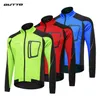 Outto Men039s Windproof Thermal Cycling Jacket Autumn Winter Warm Up Bicycle Reflective Jerseys Windbreaker Coat MTB Bike Cloth7620879