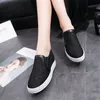 Hot Sale-Mesh White Wedge Sneaker High Platform Chaussures cachées 2019 Summer New Wild Casual Thick Sole