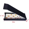PU Leather Gem Display Tray Diamond Storage Box Jewelry Case With Cover Gemstone Organizer Wholesale ZC1706