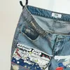 Jean Shorts Uomo 2019 Pantaloni Modello estivo Lunghezza al ginocchio Cerniera media Fly Jeans di peso medio Uomo Nuovo Y19072501305h