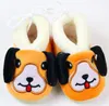 anti slip baby snow shoes winter newborn infant pre walker baby shoes soft sole rubber plush cartoon animal dog rabbit boots