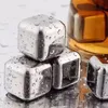 Whisky ze stali nierdzewnej Kostki lodu Kamienie Whisky Wino Piwo Rock Cooler Nietoksyczny Zdrowy Party Bar KTV Napoje Dostawy