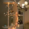 Dekoratif Işıklar IndoorOutdoor Peri LED Küre Dize Işıklar 72 Ampuller Veranda Köy Cafe Garden Noel için LED Dize Işıkları Bistro