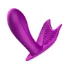 Fox Remote Dildo Vibrators Silicone Clitoris USB Kvinna Onani Realistiska Vibratorer Vuxna leksaker för Par Sex Machine J190626