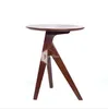 Living Room Furniture home solid wood balcony small tea table household creative designer round edge scarcely accessory materials