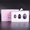 Yoni Egg Gift Sets Natuurlijke Amethist Healing Massage Ball Kegel Oefening Tool Bekkenbodemspier Vaginale Massager Voor Vrouwen