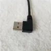 90 graden haakse USB 2.0 A mannelijk naar rechts Mini USB B mannelijk datastroomkabelsnoer 25 cm