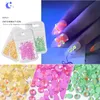 Ny blandad storlek Lysande 3d Crystal Nails Art Rhinestone, Flatback Glas Nail Art Decoration 3D Glitter Diamond Drill Makeup