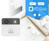 WiFi Video Doorbell Camera Door Bell Ring Alarm Chime Telefon Intercom / Audio Gratis App Control iOS Android + Inomhusmusik