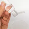 30ML 60ML زجاجة فارغة PET البلاستيكية مع غطاء الوجه زجاجة شكل شبه منحرف للماكياج السائل زجاجة المطهر اليد القابل للتصرف