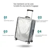 Apply To "18-30'' PVC Suitcase Protective Cover Luggage Case Travel Accessories Transparent Luggage Waterproof Dust Bag Covers1