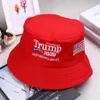 Classic Trump bordado Bucket Cap Keep America Great Hat Cotton Sport Pesca Cap Moda Camping Sun Hat TTA8961301885