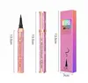 QIC Make -up 36H wasserdichte Eyelienr Helles Sternenverpackung natürlicher glatt flüssiger Eyeliner Stift schnell trocken Schöner Augen Eyeliner5940172