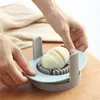 Egg Slicer multifuncional 3-em-1 fervidos com aço inoxidável corte de fio divisor / Dicer / Cortador de cozinha que cozinha Ferramenta / Garnishing / fatiamento