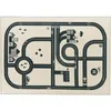 Cartoon Children Car Track Nordic Summer Living Room Floor Mat Parlor Carpe Bedroom Room Crawling filt Creative Designer Carpet3839416