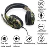 3.5mm Camouflage Gaming Headset Professional Gamer Stereo Head-mounted Headphone Computer Earphones for PS4 PS3 Xbox Switch