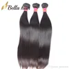 8~30inch Human Hair Weft Unprocessed Virgin Indian Weaves 100% Silky Straight 2 Pieces Natural Black Color Bundles