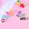 Frcolor 60pcs Cartoon Pattern Cute Colorful Nice Bobby Pins Hair Pins Hair Clips Barrettes For Girls Children Kids SH190729