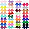 40 pièces couleurs 4.5 pouces ruban gros-grain bébé filles cheveux arcs bandeaux pour nourrissons nouveau-nés et tout-petits accessoires de cheveux