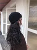 Kvinnor Vinter Beanie Girls 'Fleece Cap Hip Hop Winter Plush Hat Warm Hat Bonnet Femme Gorros Mujer Hösthatt Present