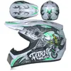 Motorcykelhjälm ATV Dirt Bike Downhill Cross Capacete DA Motocicleta Cascos Motocross Off Road Hjälmar