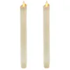 flameless taper candles remote