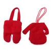 크리스마스 장식 2pcs/lot cute curtlery set Santa Case for Knife and Fork 2 피스 Xmas Night Deco Easy Collect Year Atmation1