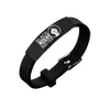 Black Lives Matéria Braceletes Bangle para Homens Mulheres Nova Moda Protesto Americano Preto Aço Inoxidável Silicone Letras Pulseira Jóias Presentes