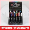 24 färger vattentät ögonskugga eyeliner glitter pennor eyeliner makeup läpp liner set vattentät eyeliner penna ögon skugga penna