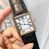 2019 Luxury Femme Watch Watch Fashion Femmes Vobes Regangule Casual Rectangule STRAP RELOGIO FEMININO Lady Quartz Man 3931112