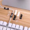 20st / set Cable Cord Fixed Clip Data Cable Fixer Line Fixing Clamp Subnet Line Collider Card Drop Clips Fastener Holder Organizer