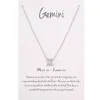 wholesale pendentif en argent constellation collier en argent femmes bijoux de mode carte sœur cadeaux d'anniversaire cadeaux cadeaux pour le premier jour