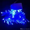 10M 100LEDS Строковые огни Рождественские украшения вечеринки Fairy светло красочные 110V 220V US Plug EU с конечным соединением