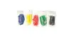 새로운 꽉 로프 스트랩 물 담뱃대 마우스 피스 시샤 레인보우 실리콘 입 팁 물 담뱃대 시샤 Narguile 호스 액세서리 5 개 색상 선택