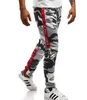 Men's Sports Pants European Code New Camouflage Printed Casual Pants Designer Men's Autumn Mid-rise Straight Trousers