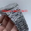 Фабрика Новый продукт 15400 -й All Ice Nateanlable Steel Men's Diamond Watch Imported 8215 Автоматическая техника 42 -мм мужской HAR2678