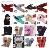 Gants d'hiver en tricot CC Glants à écran tactile de couleur unie