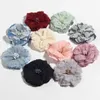 120PCS 5.5CM 2.1" High Quality Fabric Artificial Lace Flower For Hair Accessories Chiffon Flowers Bouquet For Headband Wedding