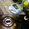 Luci solari per esterni Dock per vialetto Luce a LED Indicatori stradali impermeabili per esterni ad energia solare per gradini Marciapiede Scale Giardino Terra Percorso Cortile